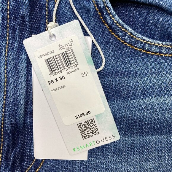 NWT Guess High Waist Roby Jogger Jeans - Picture 5 of 11